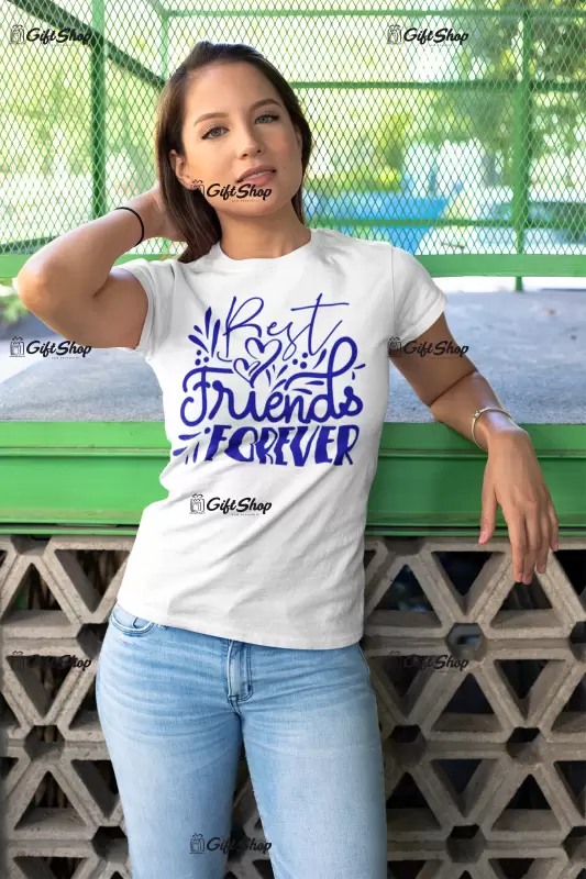 Best friends forever , tricou cu mesaj